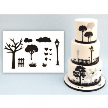 Patchwork Cutters - Countryside Silhouette